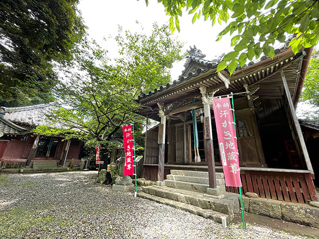 汗かき地蔵/波切堂の山薬師堂